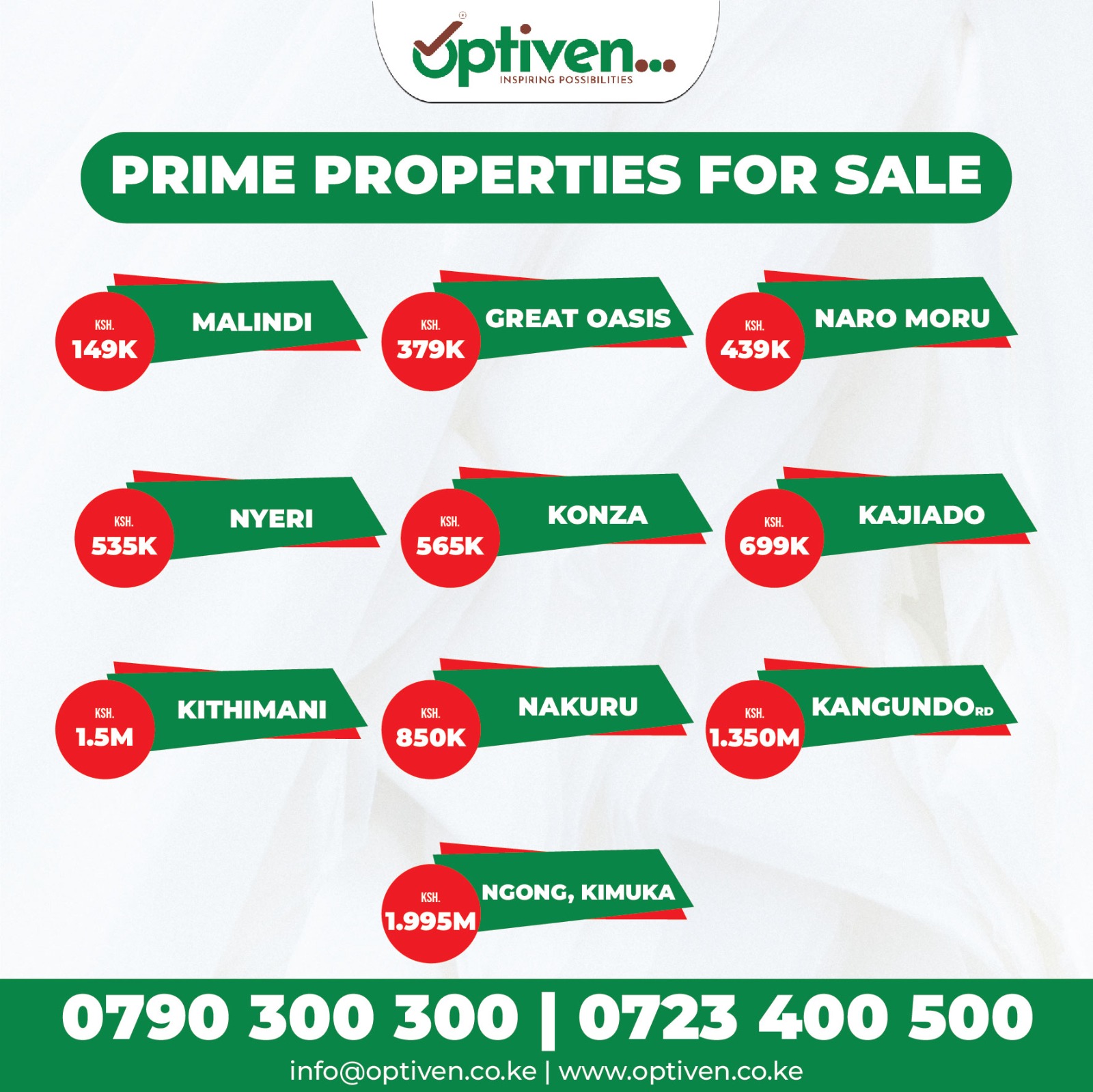 OPTIVEN REAL ESTATE COMPANY